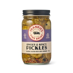 [FFB-CSS] Frankie's Classic Sweet & Spicy Pickles 500g