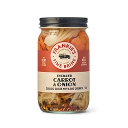 [FFB-CCO] Frankie's Classic Pickled Carrot & Onion 500g