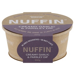 [NF-PAR] NUFFIN Creamy Parsley & Garlic Dip 200g