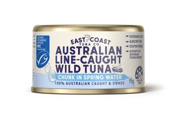 [ECT-TW95] East Coast Tuna Co Australian Line-Caught wild Tuna Chunk in Spring Water 95g