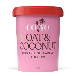 [CY-OY5S] COYO Oat & Coconut Yoghurt Strawberry 500g