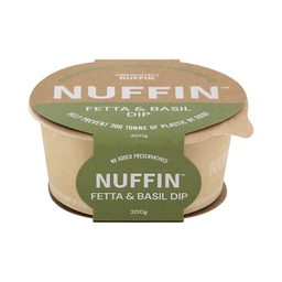 [NF-BAF] NUFFIN Basil & Feta Dip 200g