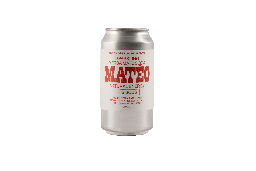 [MS-YMH4] Mateo Yerba Maté Soda Hibiscus Can 375ml 4-pack