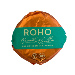 [RO-SCV] Roho Ice Cream Cookie Sandwich Coconut Vanilla 175g