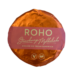 [RO-SSM] Roho Ice Cream Cookie Sandwich Strawberry Mylkshake 175g