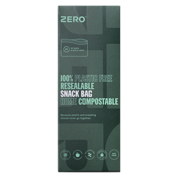 [ZS-RBSN25] ZERO (ZRO-RSL-SNK-025) Resealable Bags Snack 25 (8.5cm  x 15cm)