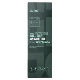 [ZS-RBSA25] ZERO (ZRO-RSL-SNW-025) Resealable Bags Sandwich 25 (15cm x 15cm)