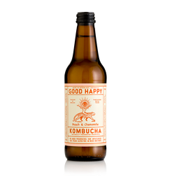 [GH-PC] Good Happy Peach & Chamomile Kombucha 330ml