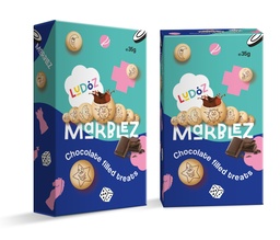 [LZ-BM35] Ludoz Marblez Biscuits 35g