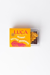 [LU-BPB2] Luca Peanut Butter Brownie 130g 2-pack (Frozen-Thawback)