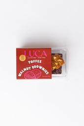 [LU-BTW2] Luca Toffee Walnut Brownie 130g 2-pack (Frozen-Thawback)