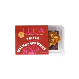 [LU-BTW2] Luca Toffee Walnut Brownie 130g 2-pack (Frozen-Thawback)