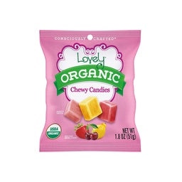 [LC-CCO] Lovely Organic Chewy Candies 51g